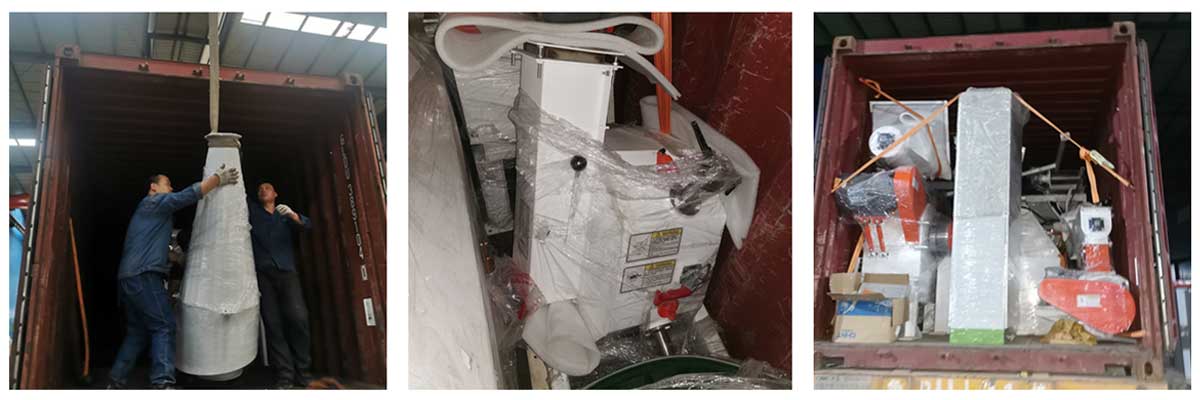 整套SZLH250饲料加工设备已发往塞浦路斯