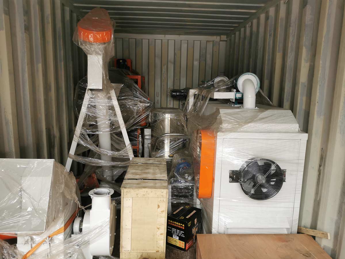 干法60膨化线设备发往孟加拉