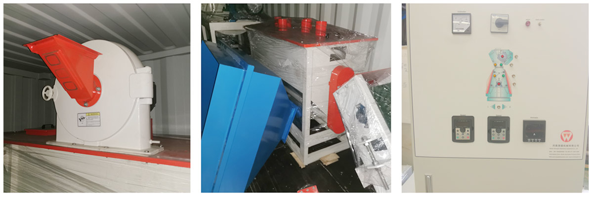 小型饲料加工机组发往阿塞拜疆