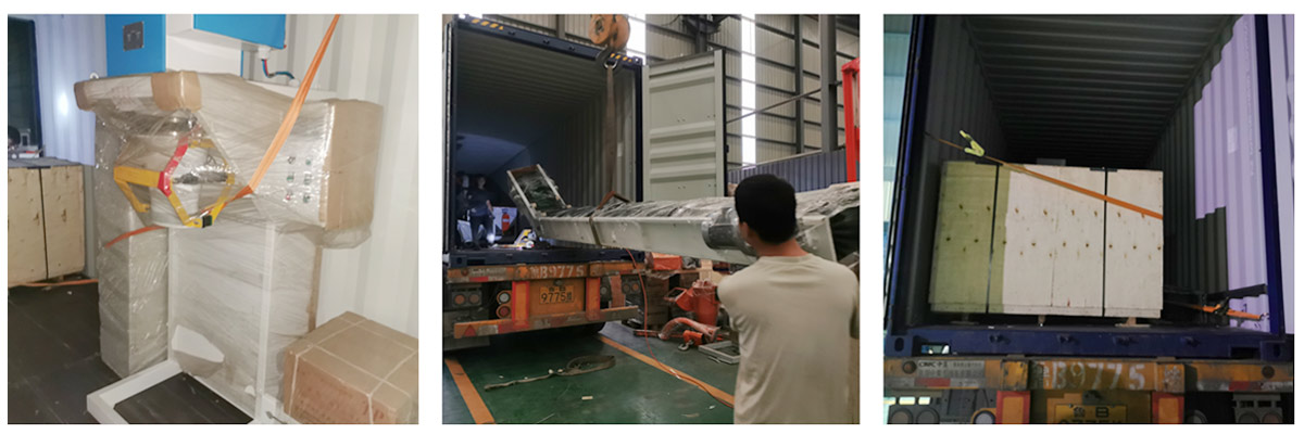 小型饲料加工机组发往阿塞拜疆