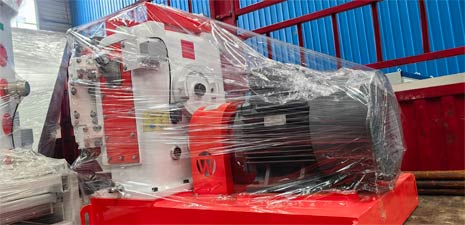 强福机械32型饲料颗粒生产线设备发货内蒙古