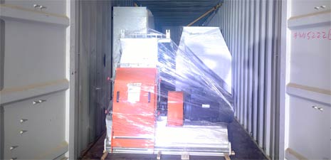 强福机械320成套饲料颗粒线发往墨西哥