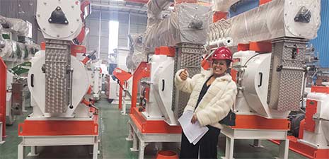 欢迎埃塞俄比亚客户看厂考察强福机械