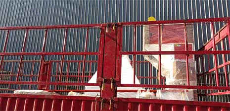 强福生产饲料设备输送包装系统发往云南普洱