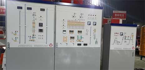 客户定制颜色强福时产4吨湿法水产宠物膨化线发往南美